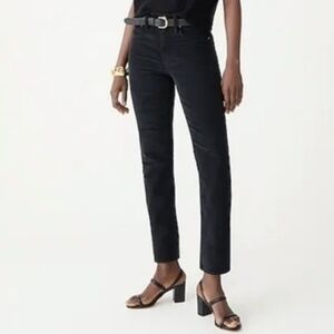 J. Crew Vintage Slim-straight Corduroy Pants Black Size 31